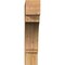 Ekena Millwork Imperial Block Rough Sawn Bracket, Western Red Cedar, 6"W x 28"D x 28"H BKT06X28X28IMP05RWR - alternate 2